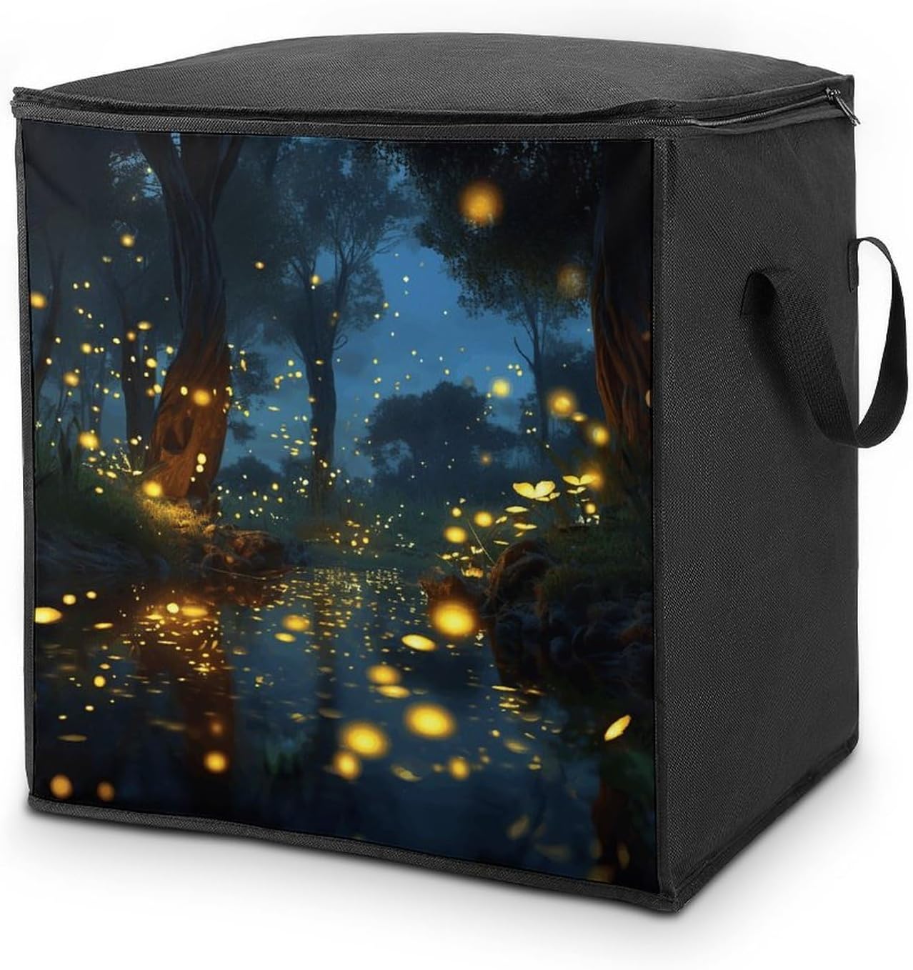 Comforter Storage Bag Large Capacity Zipper Clothes Storage Bag 70L