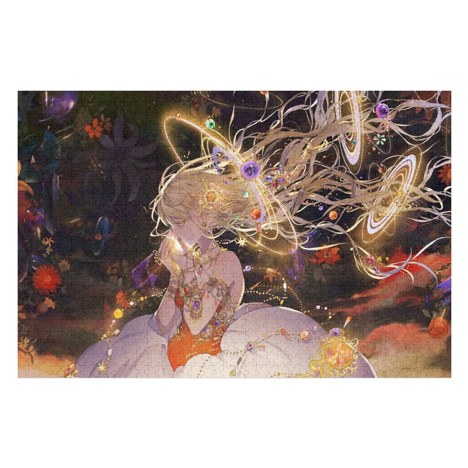 Amazon.co.jp: ジグソーパズル 可愛い キャラクター柄 金髪 女の子