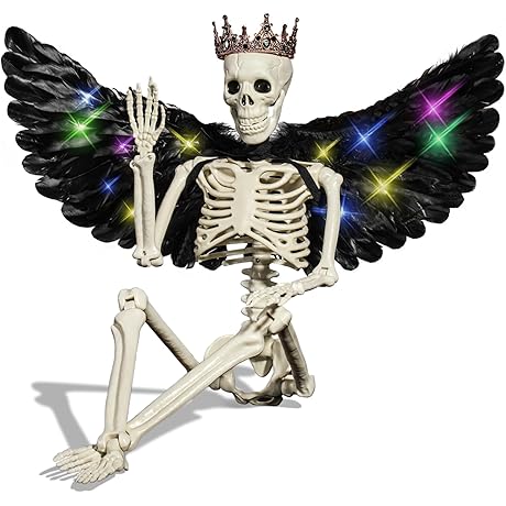 36" Skeletons Halloween Decorations Outdoor/Indoor, Halloween Party Decorations