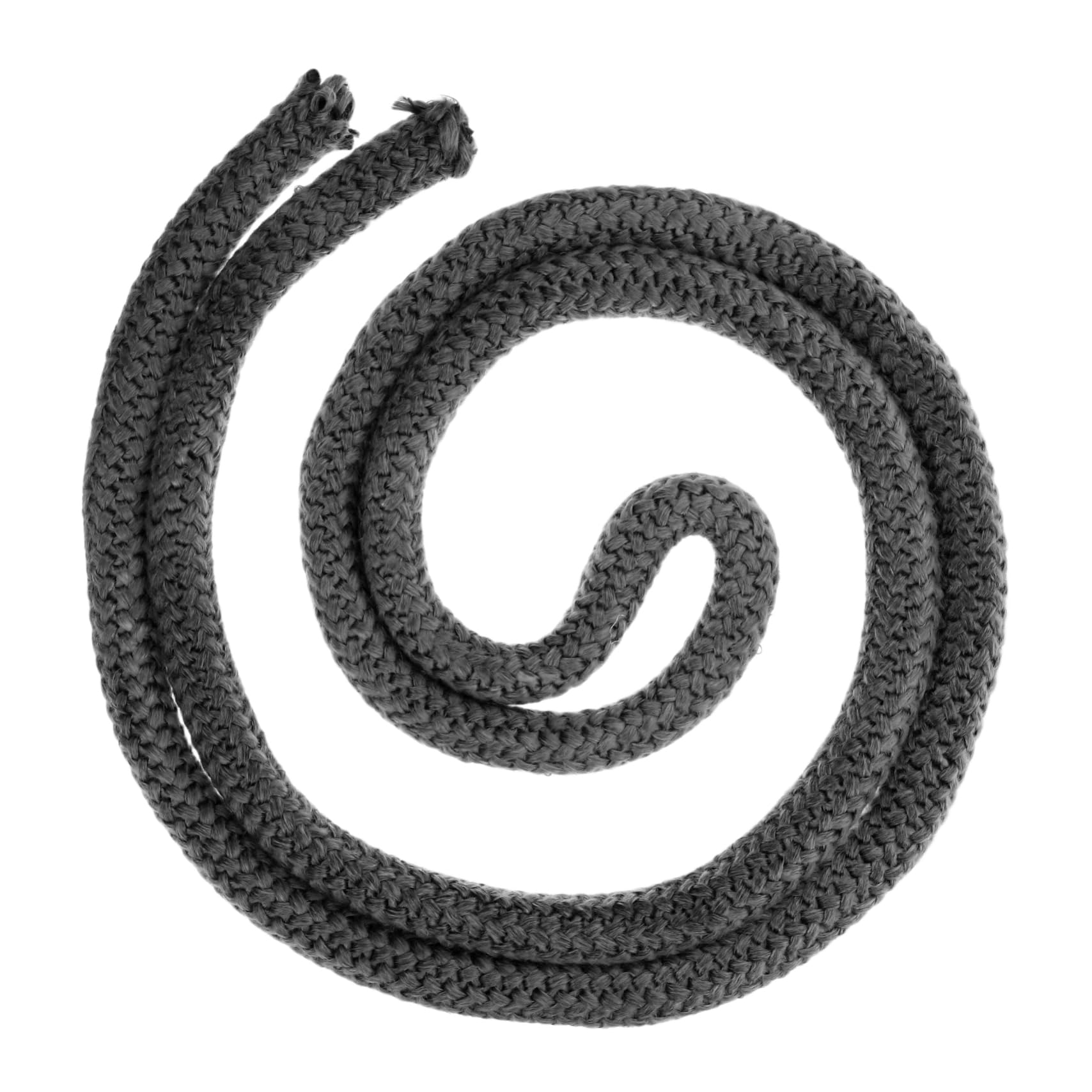 Mikikit 5m Corda di Tenuta Ignifuga per Caminetto a Legna Kit di Guarnizioni per Porte di Caminetti Pellet Sigillante per Caminetti Materiale per Guarnizioni Resistente alle Alte Temperatu