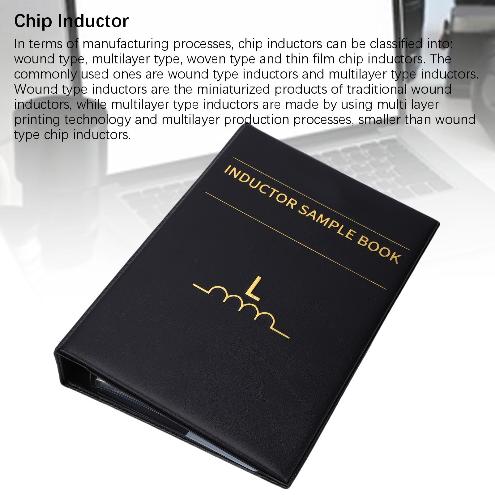 Zunate 0402 Libro Campioni di Induttori SMD, Kit di Assortimento di Induttori in Chip Multistrato con Etichette dei Parametri, per Studenti di Ingegneria, Insegnamento di Riparazione