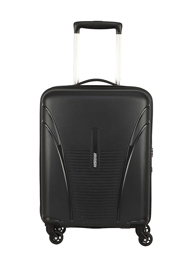 American Tourister Ivy 77 cms Large Check-in Polypropylene (PP) Hard Sided 4 Wheeler Spinner Luggage/Suitcase/Trolley Bag with TSA Lock (Black) at Rs. 2899