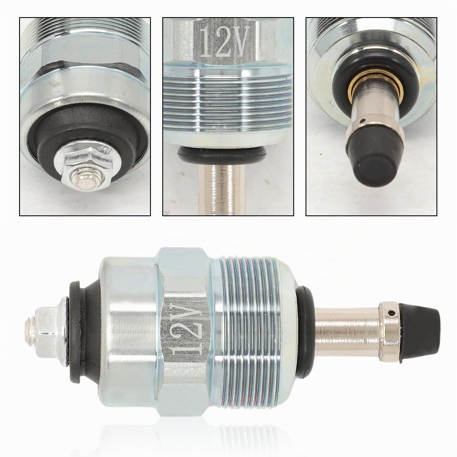 Pompe d'injection B-s-h ensemble électrovanne d'arrêt pièces de rechange 1680.41 7701024772 7701045323 12V L'électrovanne d'arrêt de pompe d'injection