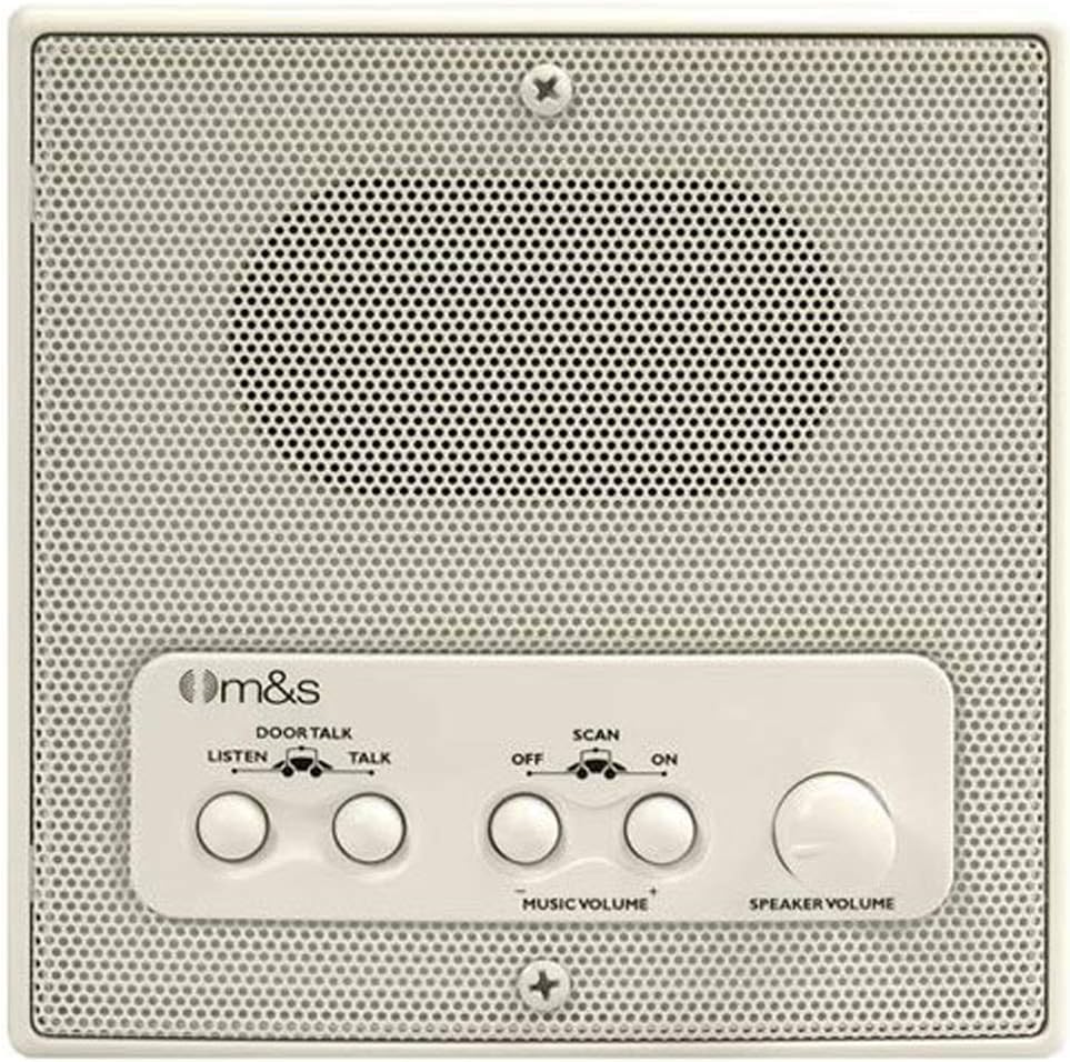 M&S DMC Intercom Patio Station, 4-Wire Retrofit, Almond (DMC4RWA)