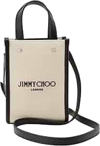 Amazon | [ジミーチュウ] キャンバス ミニ N/S トートバッグ 2WAY  