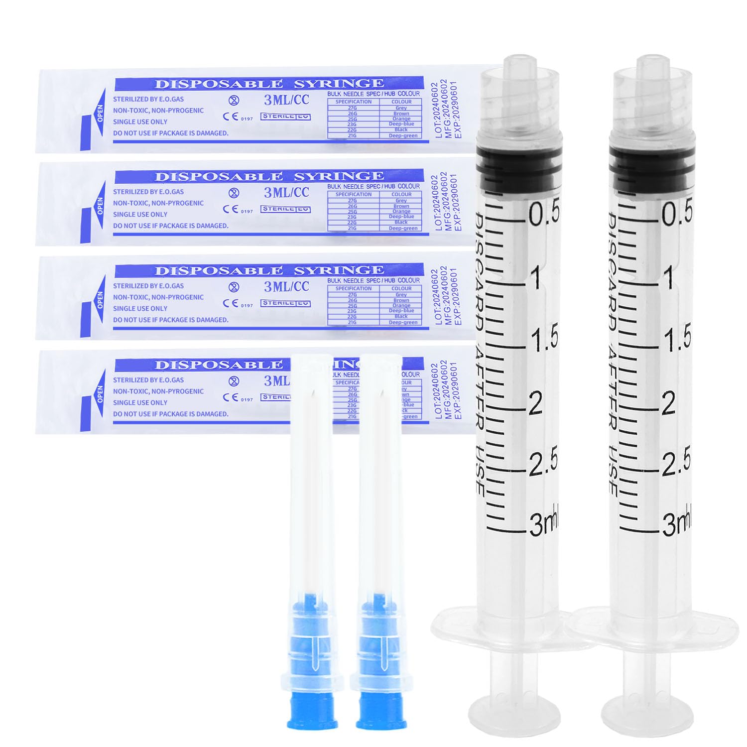 1ml Syringe 27G - Disposable Lab Supplies -9