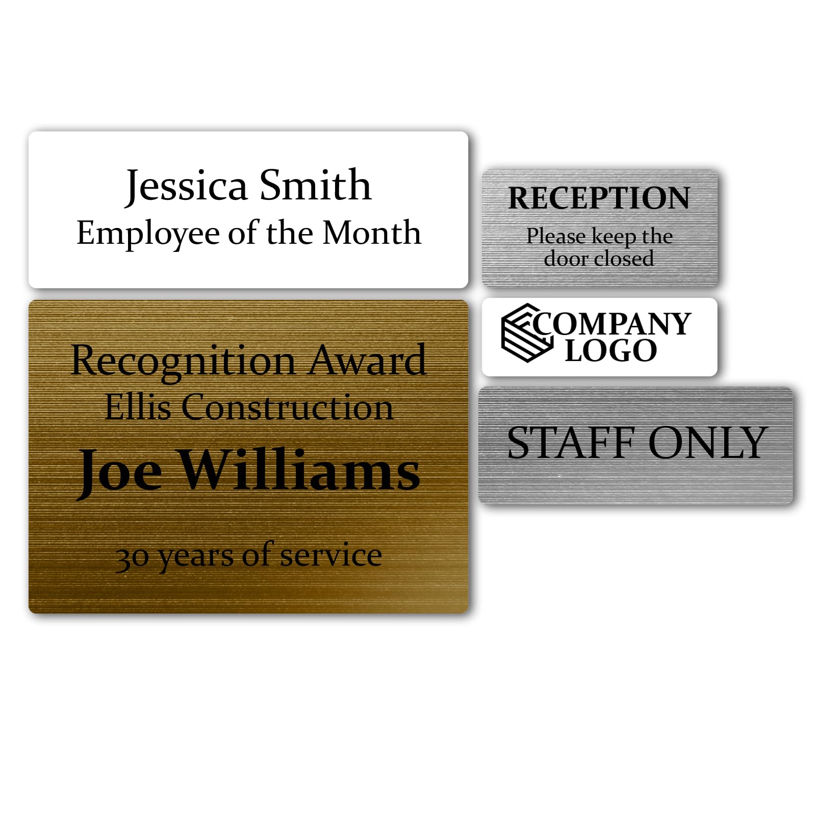 Trophy Plates | Printed Metal Plaque/Sign