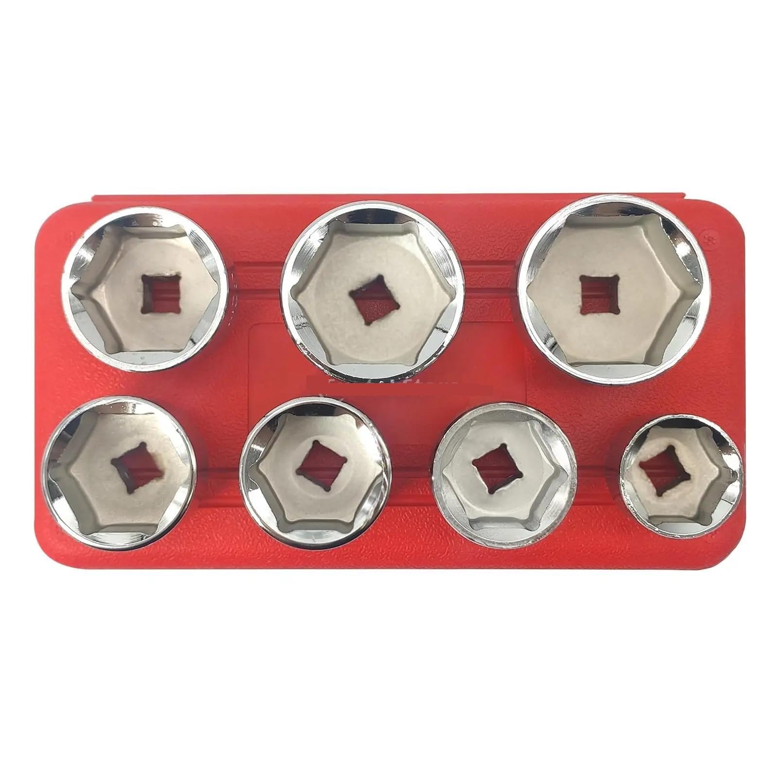 Kit filtro pompa urea Kit di attrezzi per set di chiavi a bussola per olio da 7 pezzi 24mm,27mm,29mm,30mm,32mm,36mm,38mm adatto per auto camion Kit pulizia filtro urea
