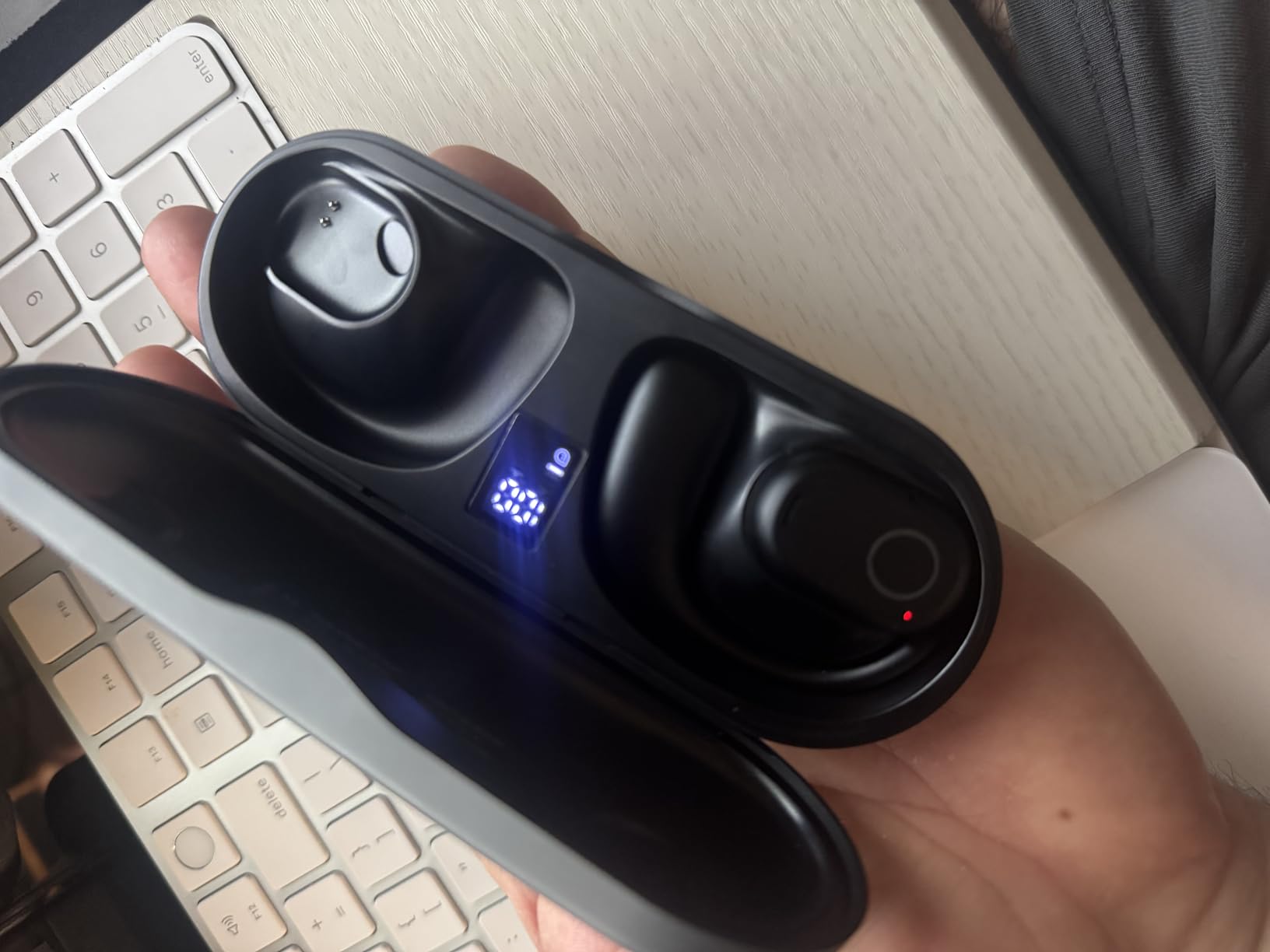 Sound Generator Ear $8/mo - Finance Open Ear Earbuds, Bluetooth 5.4 Bone Conduction Clip On ...