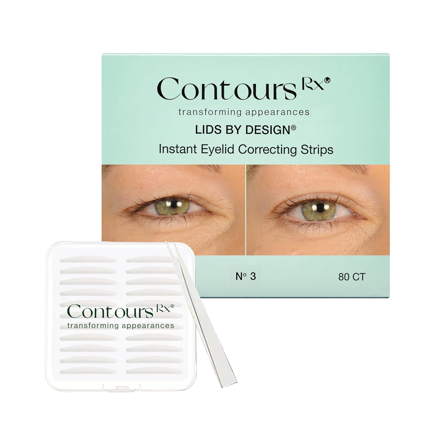 Amazon.com: N°3 Invisible Eyelid Tape - Adhesive Fibre Eyelid Tape for ...