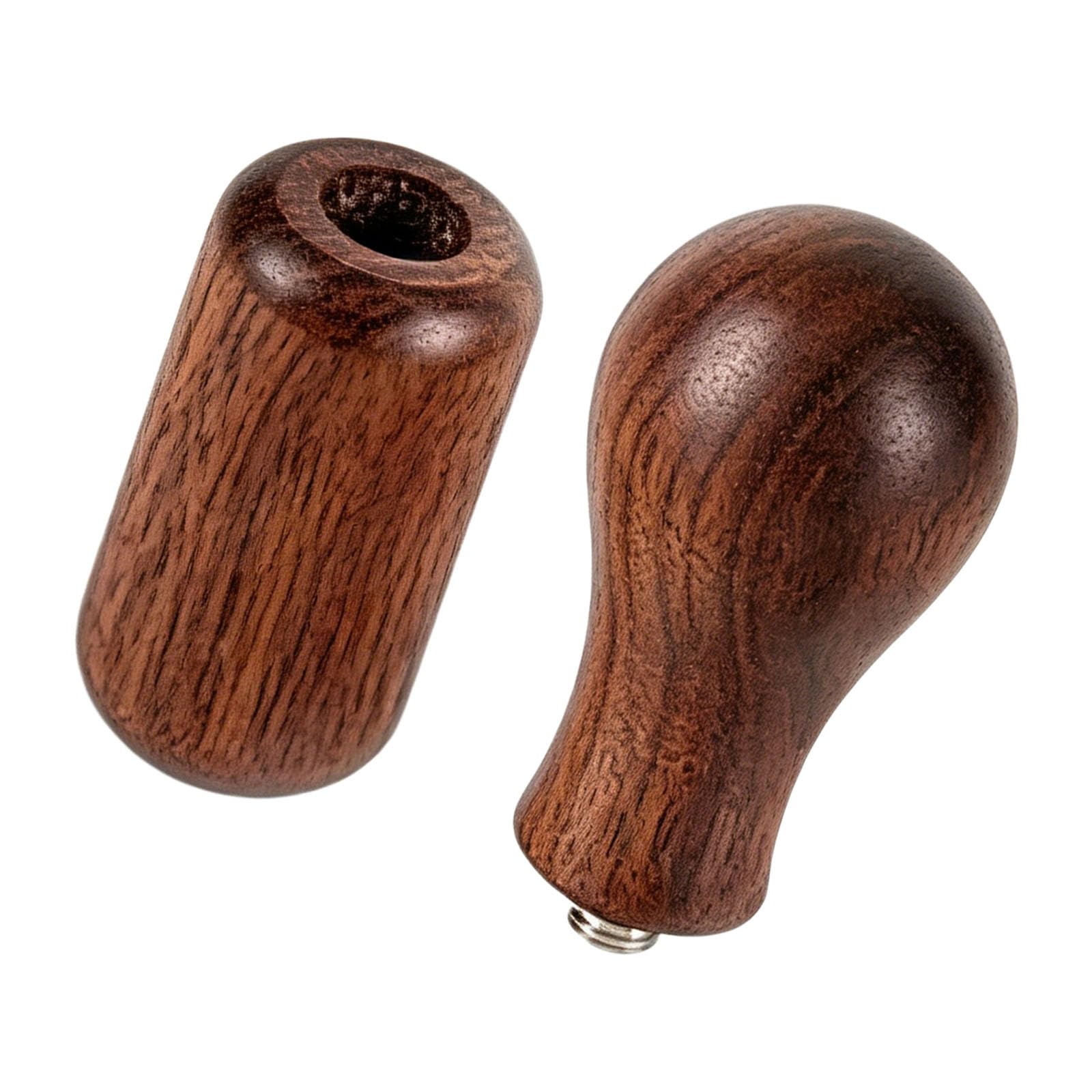 Jazuaiao Control Upgrades Tool with Smooth Walnuts Wood Handle Espresso Machine Modification Tool Peanut Stick Handle