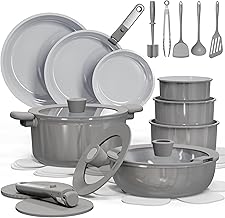 TS CAROTE 27pcs Ceramic Cookware