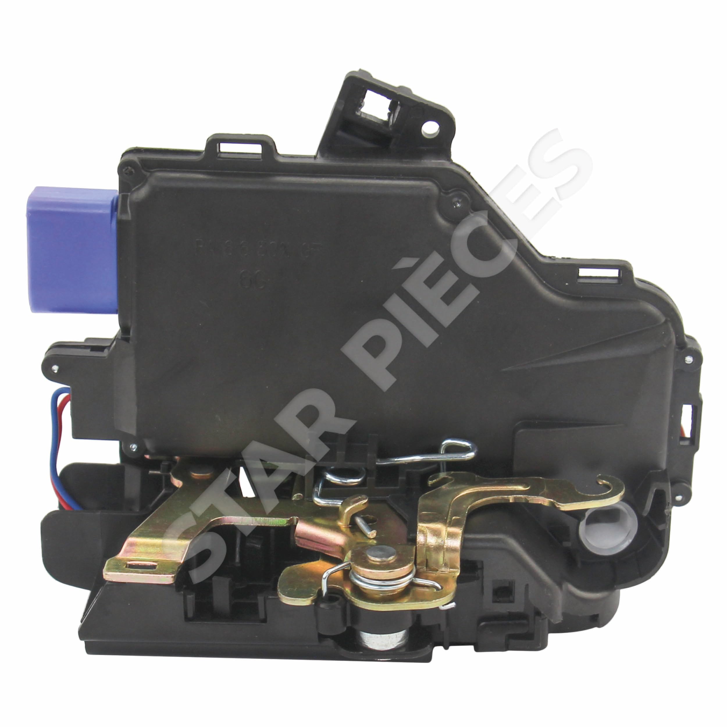 Serrure de porte compatible pour Golf 5, Golf Plus, Touareg, Altea, Toledo 3, Octavia 2, Jetta 3, Caddy 3, Phaeton (2004-2015) AVANT GAUCHE (côté conducteur) Centralisation de porte