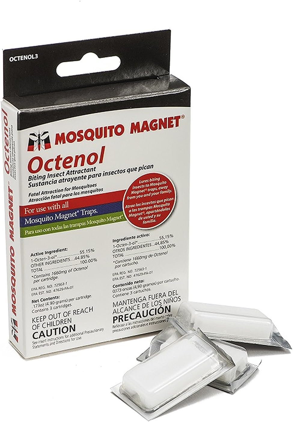 Mosquito Magnet Refill Cartridge Octenol Mosquitoes