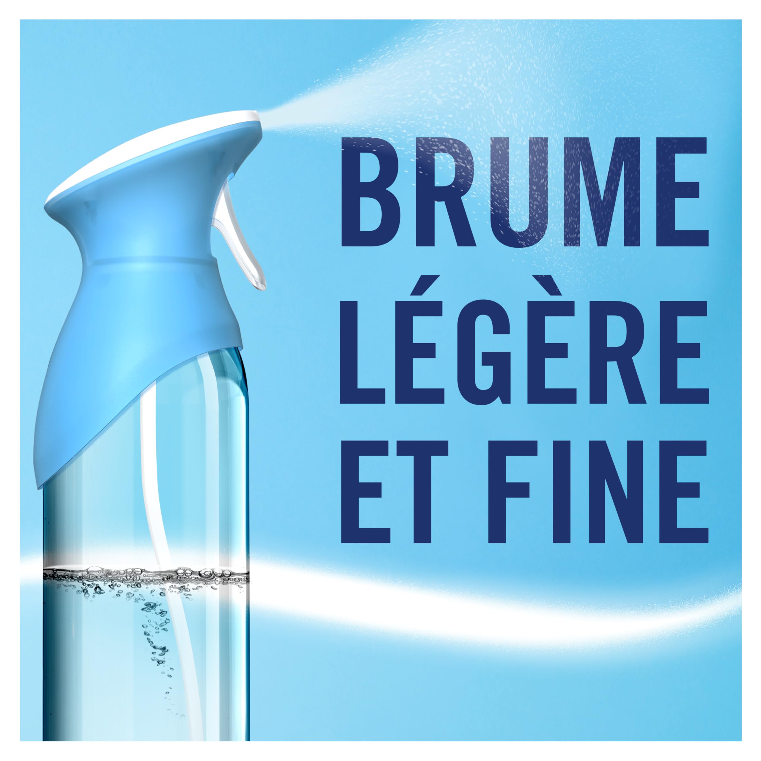 Febreze Spray Désodorisant (185ml x8), Parfum Thaï Orchidée, 2en1, Combat Efficacement Les Odeurs, Laisse Un Parfum Frais