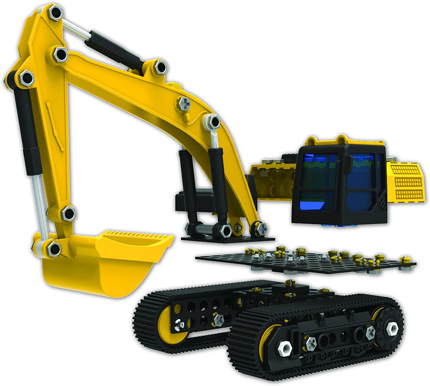 Toy State Caterpillar CAT Machine Maker Apprentice Excavator