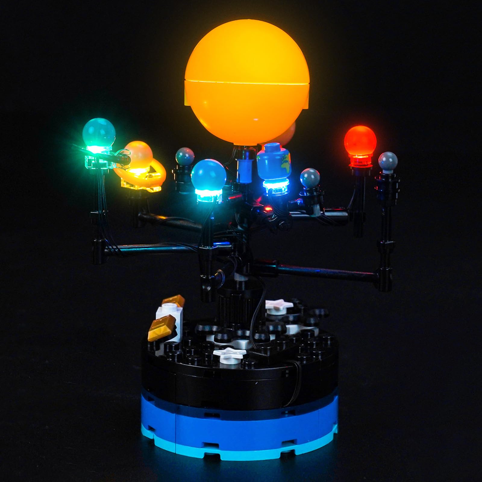 BrickBling Solo luce LED, compatibile con Lego Creator 3 in 1 Space Exploration Telescope 31378-Non viene fornito con modello