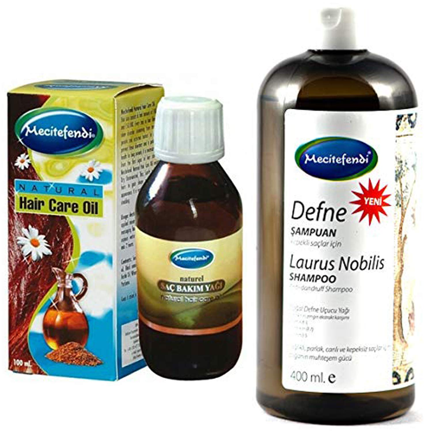MecitefendiLaurel Shampoo 400ml / 13.53 Fl Oz, Very Effective Against Dandruff