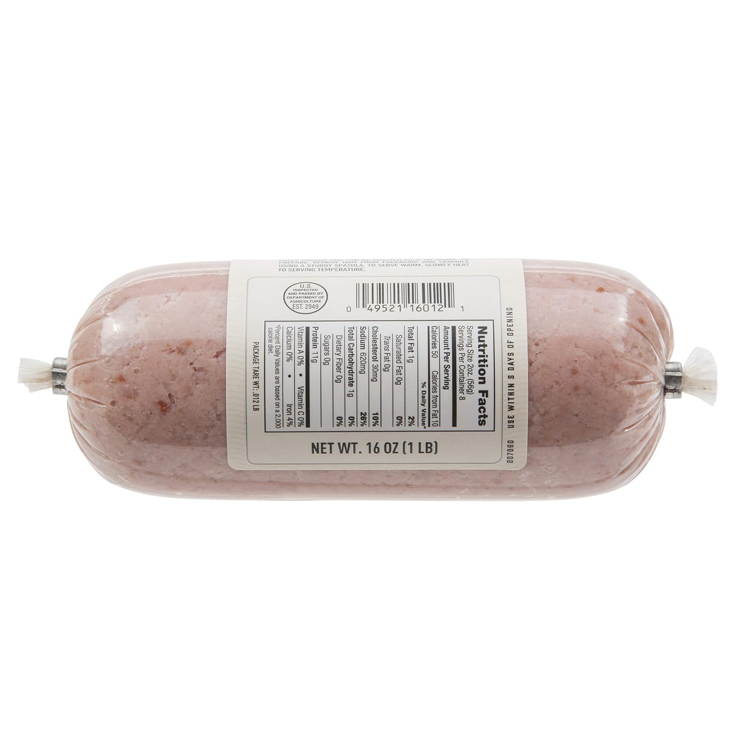 Frick's Ground Ham, 16oz chub, 4 Pack