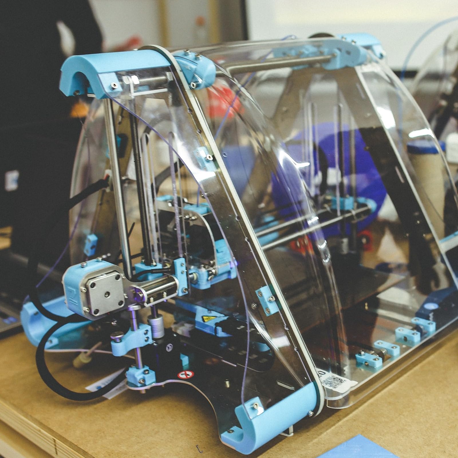 QUARKZMAN Pasek rozrządu 300mm GT-2, 5 szt. 6 mm szerokość 2 mm skok druk 3D GT-2 pasek rozrządu z gumową klamrą, czarny