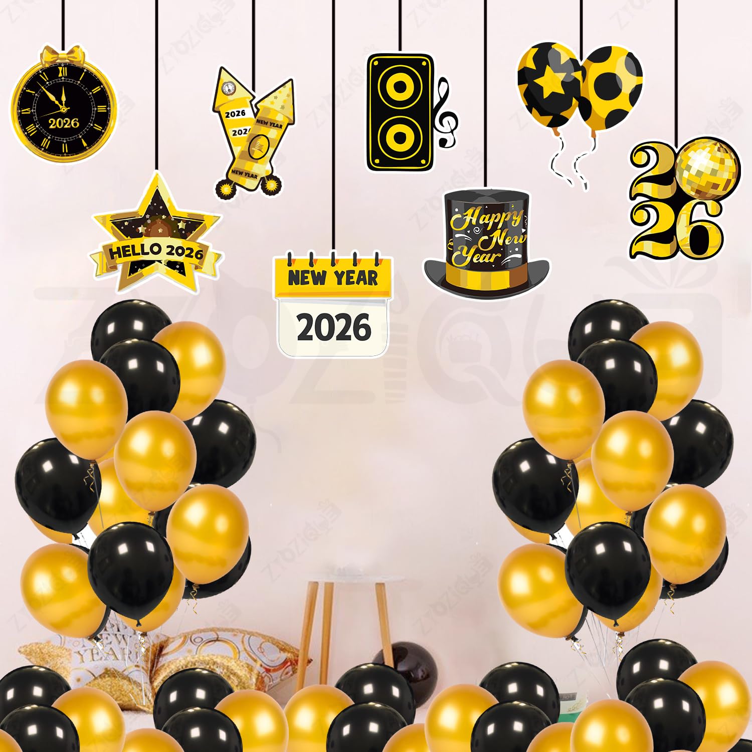 Zyozique® New Years Decorations 2026 | New Years Eve Party
