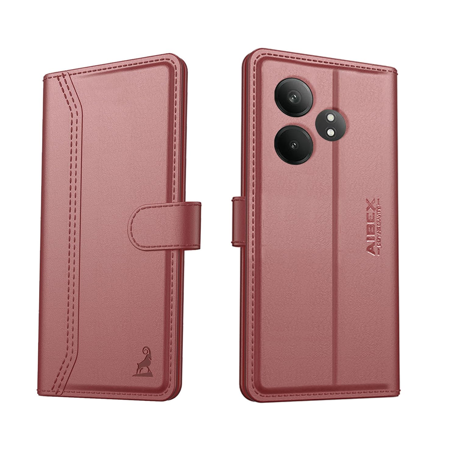 Realme GT 6T 5G Flip Cover - Leather Wallet Stand -1