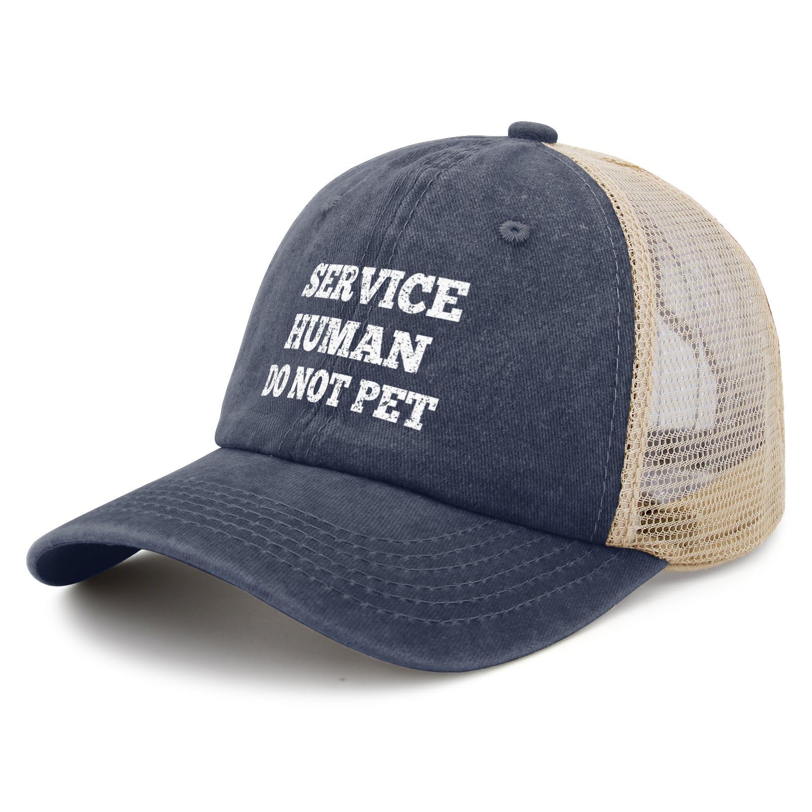 Service Human Do Not Pet Sun Hats Garde Caps for Grandma