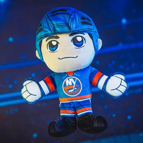 Vista 38 de Bleacher Creatures New York Rangers Mark Messier - Peluche de 8 pulgadas de la NHL Kuricha sentado – Leyenda de la NHL inspirada en Chibi suave Los