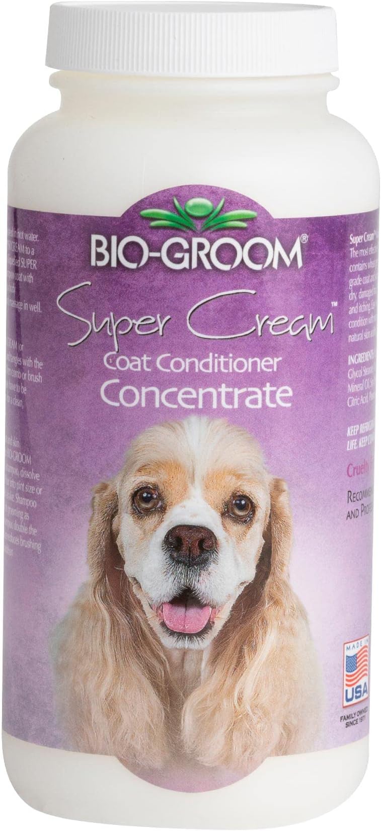 Pet Conditioners Biogroom Super Cream Dog Conditioner Concentrated Coat