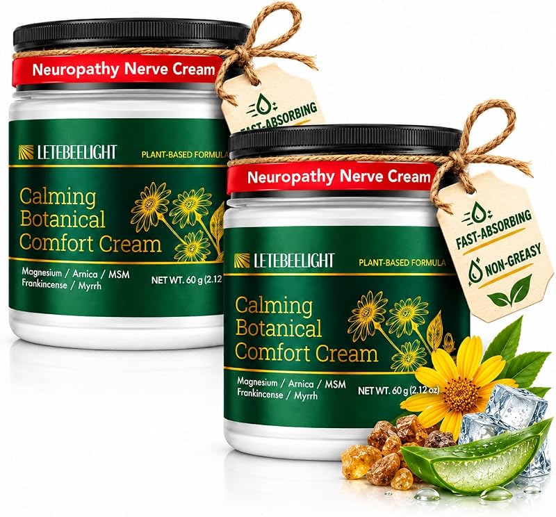 Creme corporal Letebee Light com arnica, olíbano, cloreto de magnésio e vitamina E