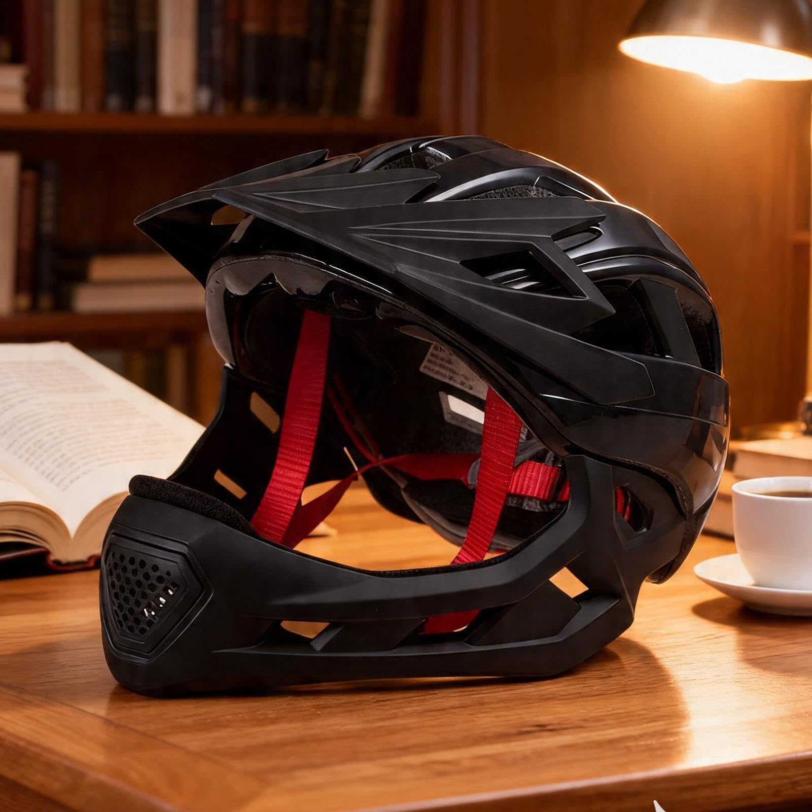 Kask motocyklowy dla dzieci i dzieci, regulowana, pełna ochrona głowy | Kask rowerowy górski i szosowy dla dziewcząt podczas uprawiania sportu i jazdy na rowerze, deskorolce, rolkach i rowerze
