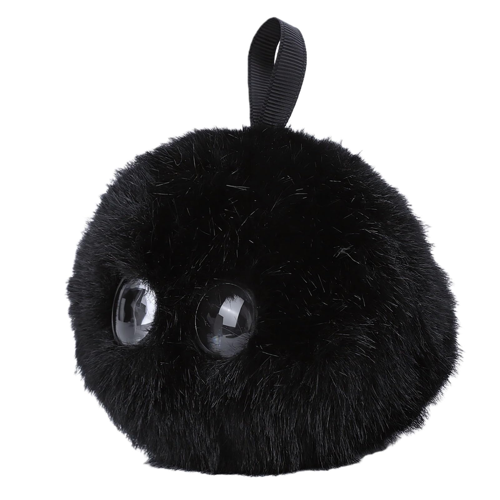 Cocoarm Jouet de Chat Intelligent avec Clonage Vocal AI, Robot Interactif en Peluche avec Enregistrement Vocal, Détection des émotions, Jeu éducatif, USB C 1000 MAh, pour l'apprentissage à la (Noir