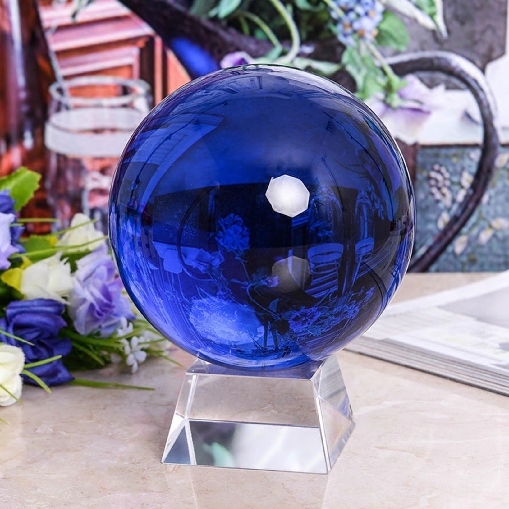 クリスタルボウル クリスタルボウル 8インチ 約20cm 1個 ピンク色 ハートチャクラ【F