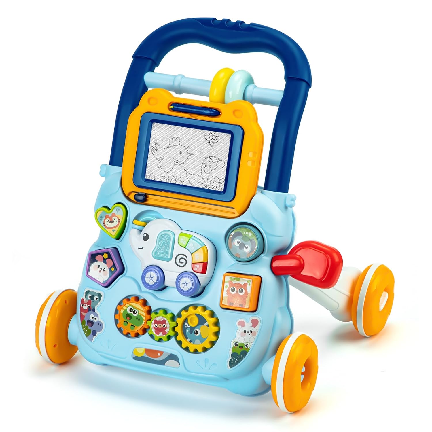 Weezzun SittoStand Learning Walker, 3 in 1 Push & Pull
