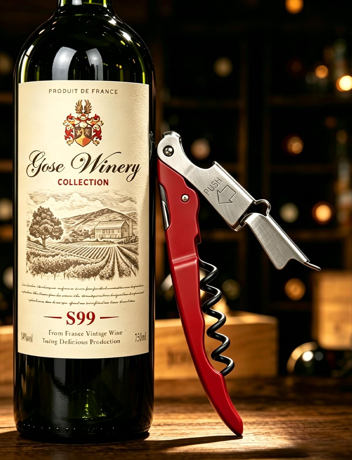 Professional Wine Key - Handcrafted Corkscrew -6 Professional Wine Key - Handcrafted Corkscrew -6
