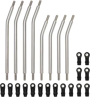 MEUS Racing 324 Wheelbase Stainless Steel Links Set for 1/10 Axial Capra 1.9 UTB RC Crawlers (324mm)