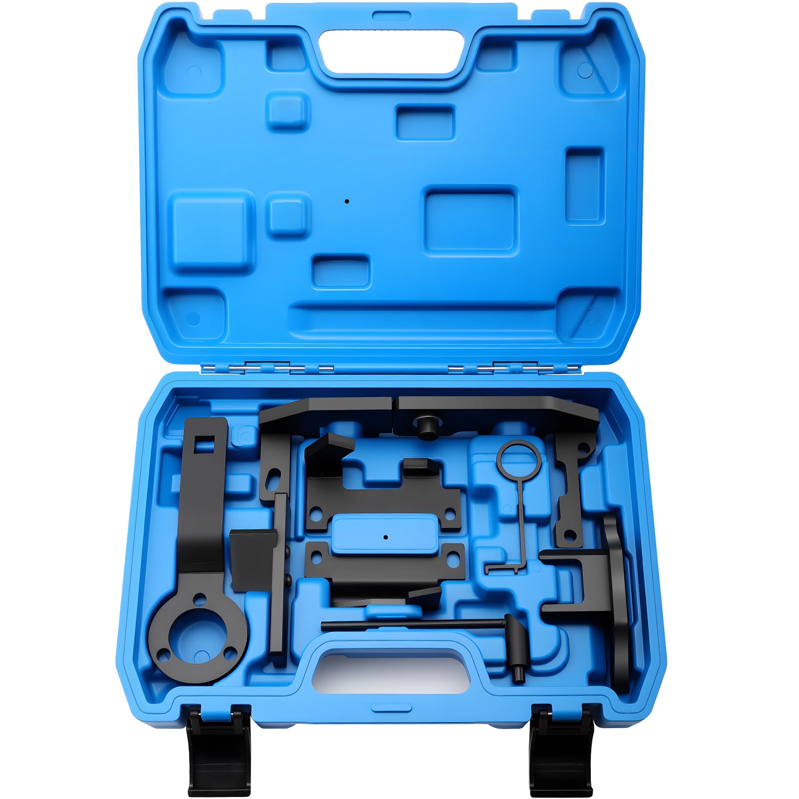 KAOLALI Kit di Strumenti per la Messa a Punto del Motore, Strumento di allineamento dell'albero a camme del Motore con Citroën Peugeot PSA Opel Toyota 1.0 1.2 VTI/VVT/GDI PureTech EB0(ZMZ)