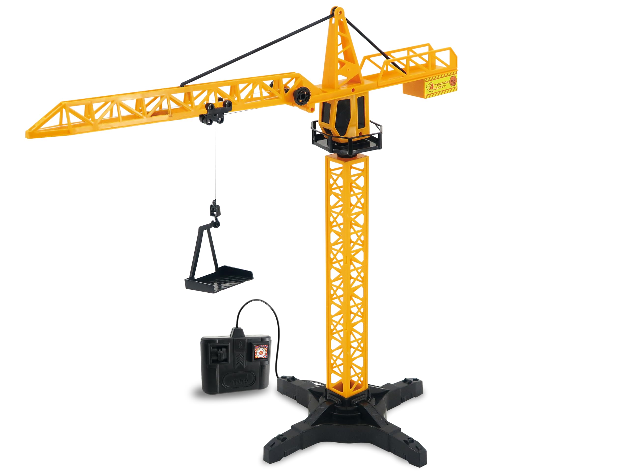 Teorema Giocattoli, Grúa de Juguete para niños de 60 cm de Altura, grúa con Movimiento de 360° y Gancho móvil, Juego de construcción