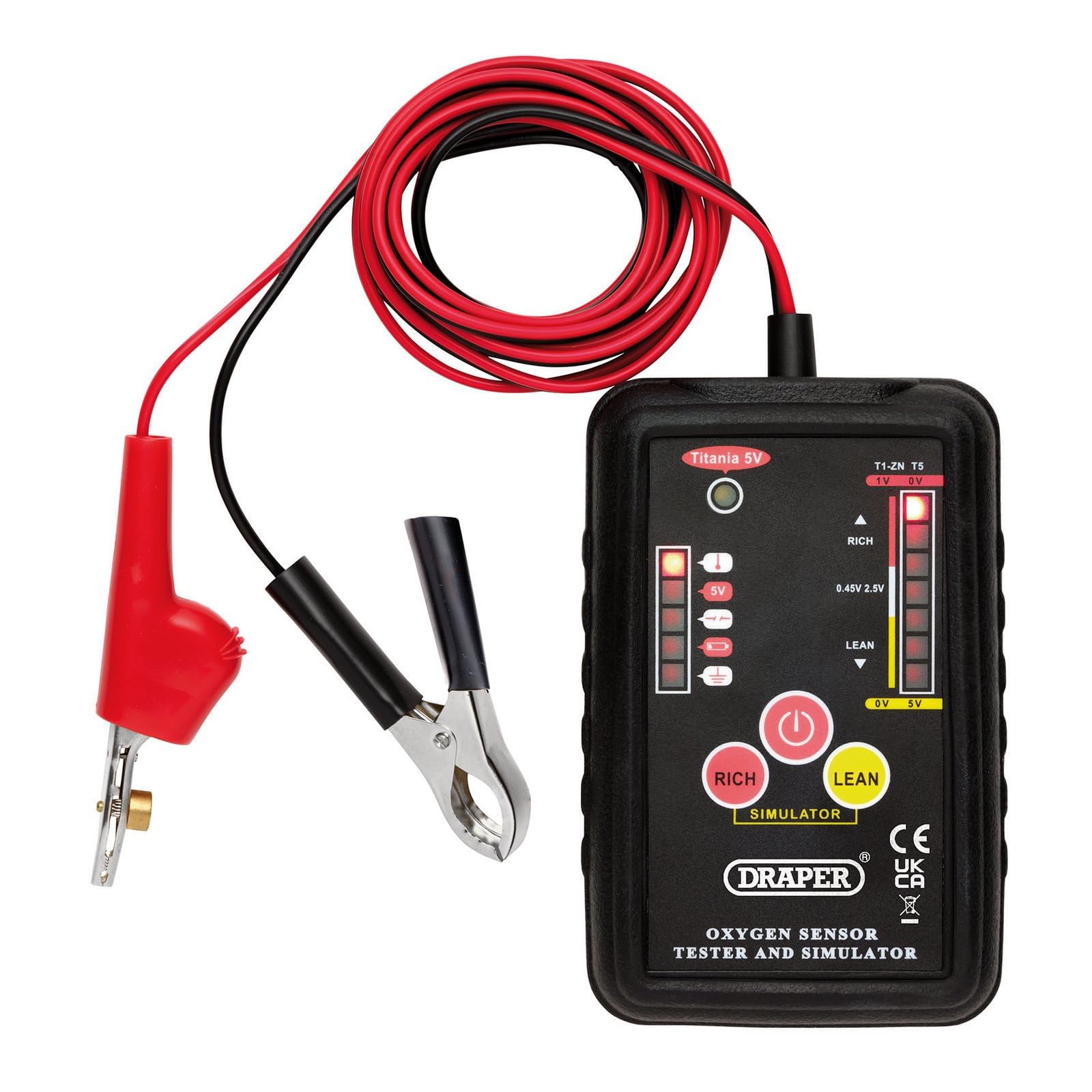 Draper 24708 12V Lambda Tester and Simulator, Black - Image 2