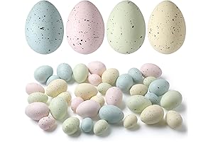 36 Pcs Easter Egg Vase Filler: Pastel Specks for Spring Decor