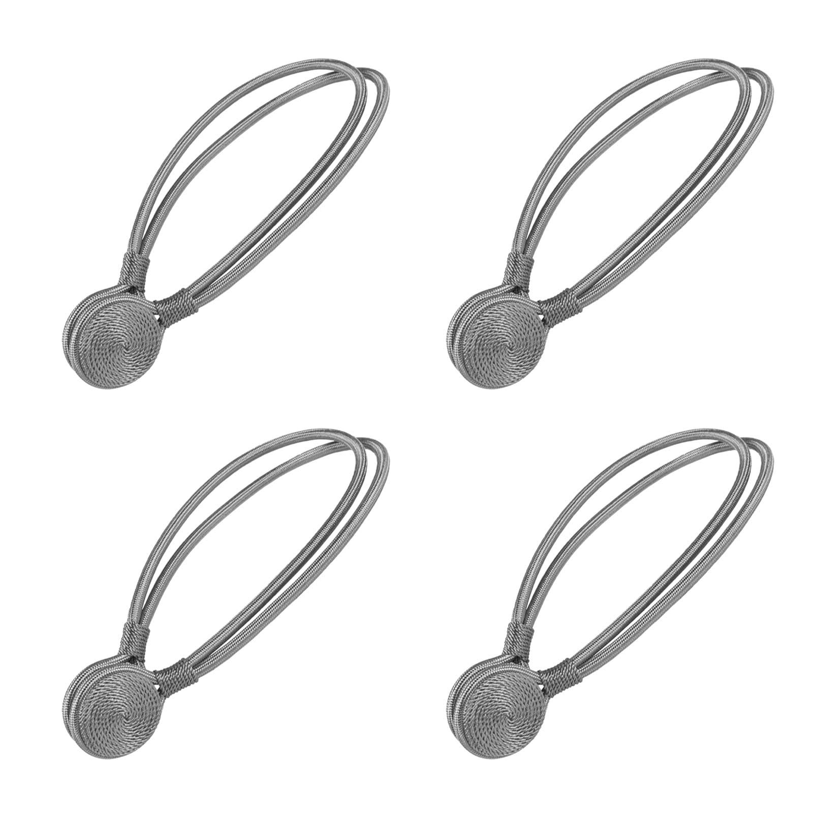 Xinsheinelry Weave Rope Curtain Tiebacks with Strong 16.5Inch Elegant Holdbacks for Window Dressing 4PCS Curtain Tiebacks