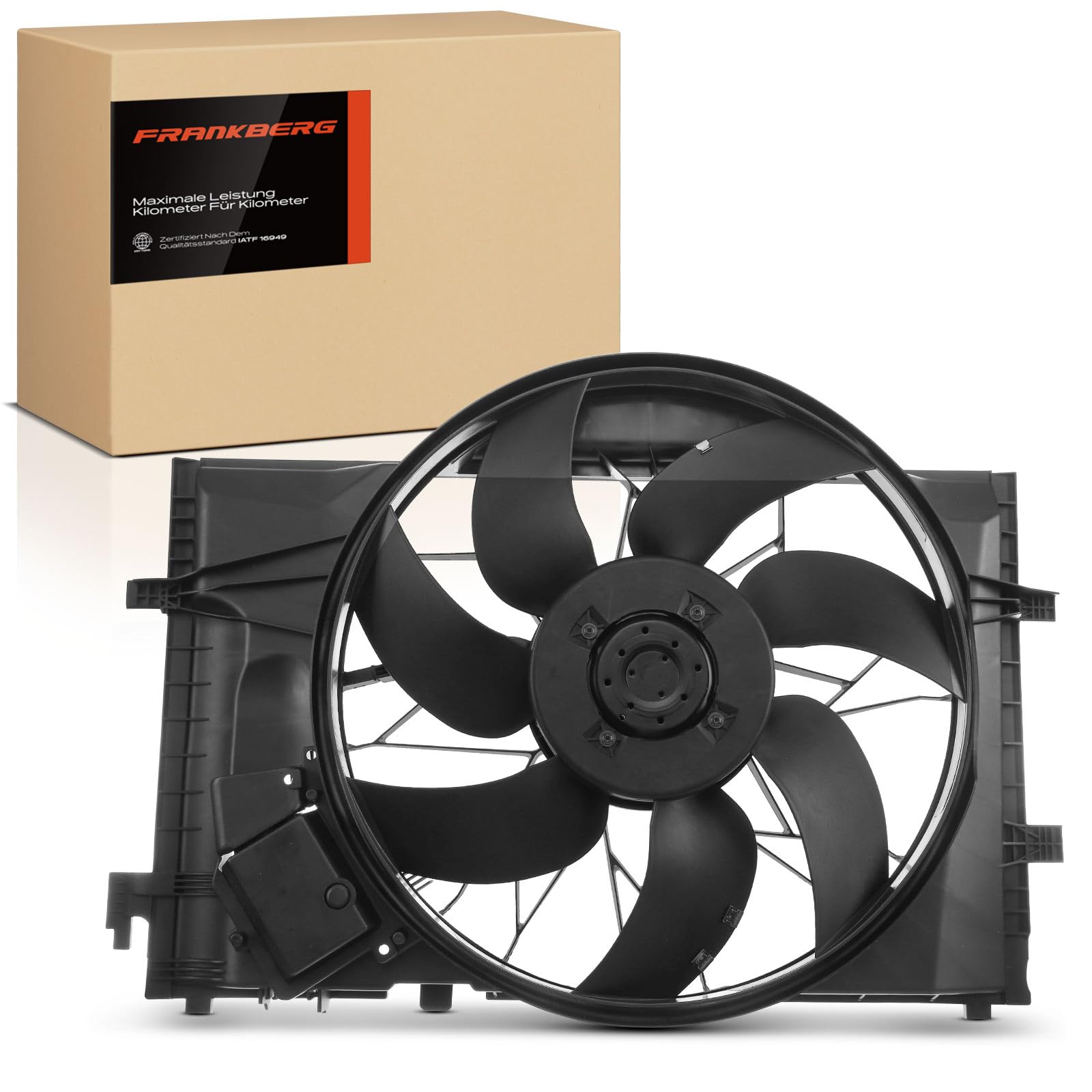Frankberg Ventola di raffreddamento Compatibile con Classe C T-Model S203 2.0L Classe C W203 2.7L Classe C W203 3.2L Classe C T-Model S203 2.2L CLK Cabriolet A209 5.0L 2035000293