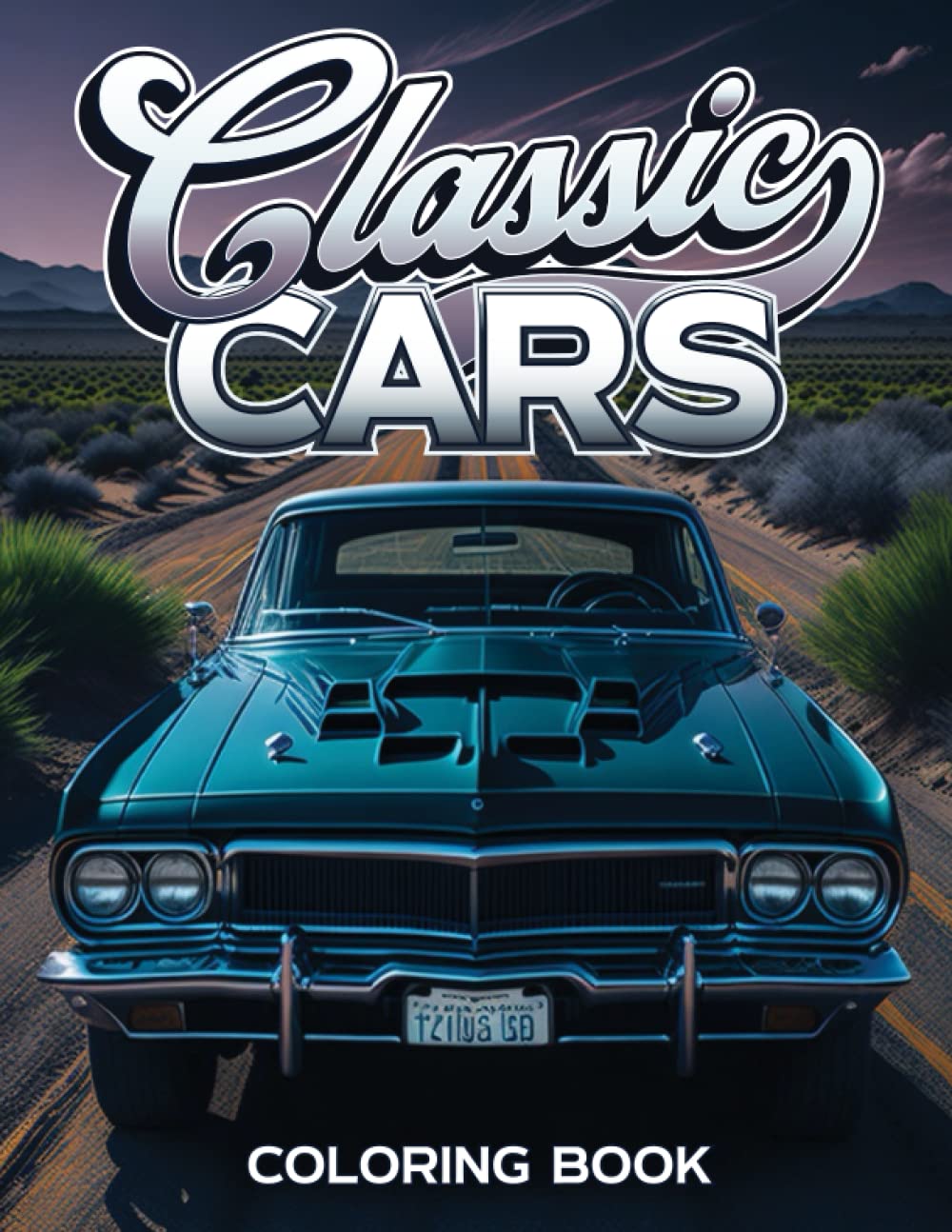 Classic Car Coloring Book for Adults: Classic Vintage Cars and Trucks Coloring Book (Car Lovers Coloring Books)