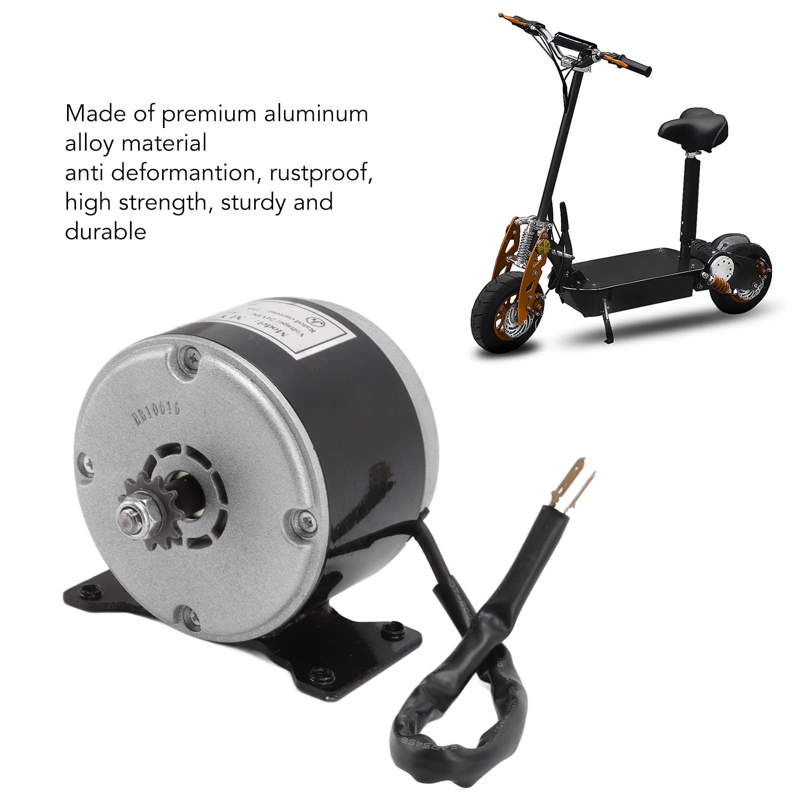 Moteur Velo Electrique, Moteur Electrique, 12V 250W Avec 9 Dents Moteur Electrique Velo Moteurs Électriques Pour Vélo électrique Scooter