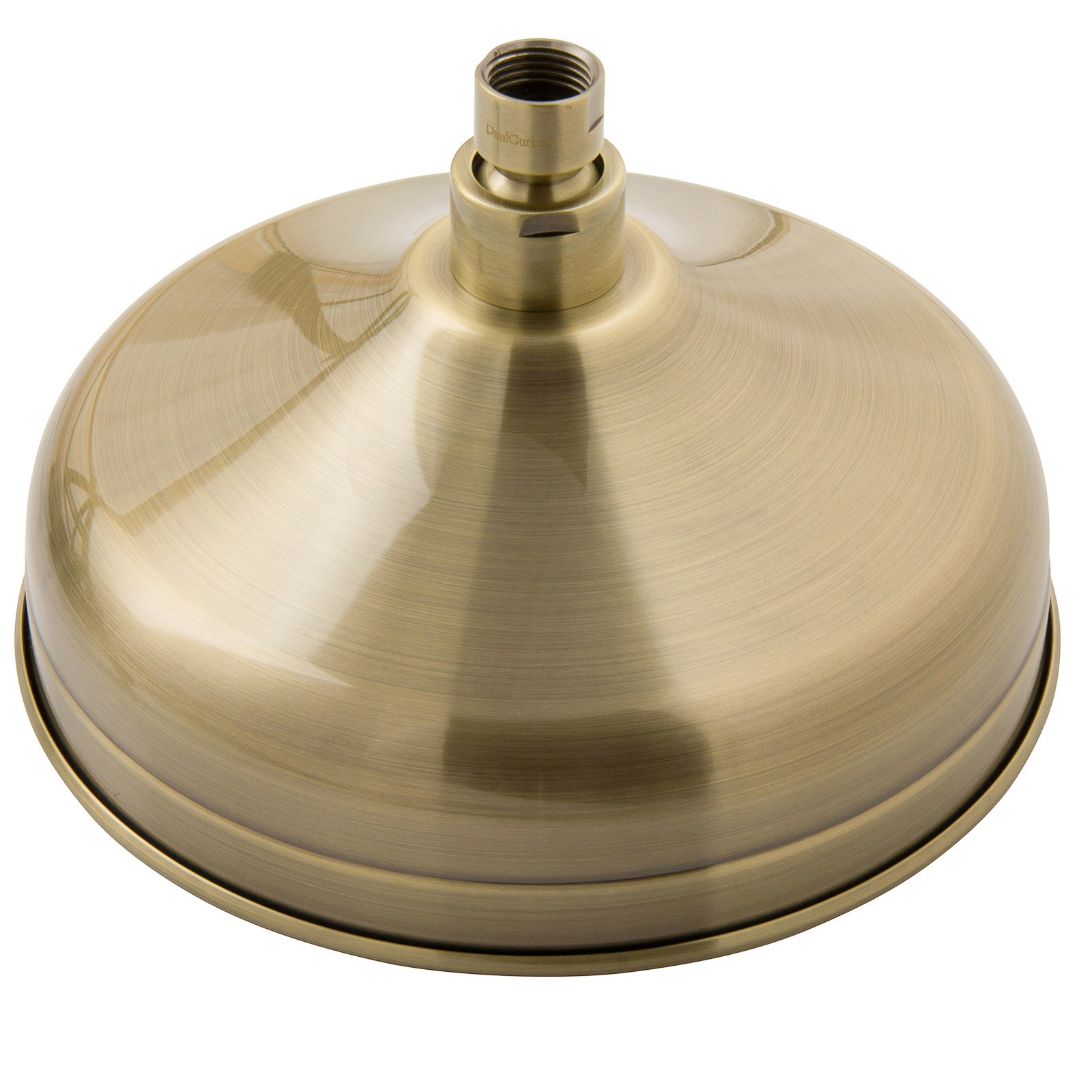 Set de Ducha Empotrado Retro Nostálgico Latón Bronce, Ducha de Cabeza 20 cm, Barra y Mano, Montaje en Pared