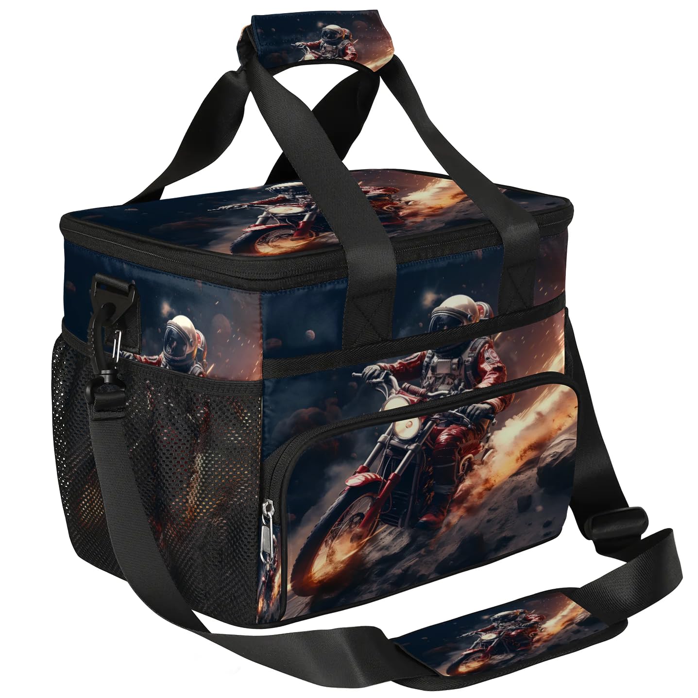Lunch Box for Men Heavy Duty Insulated Lunch Bag for Women Motor Astronaut Lunchbox for Adults Lunch Cooler