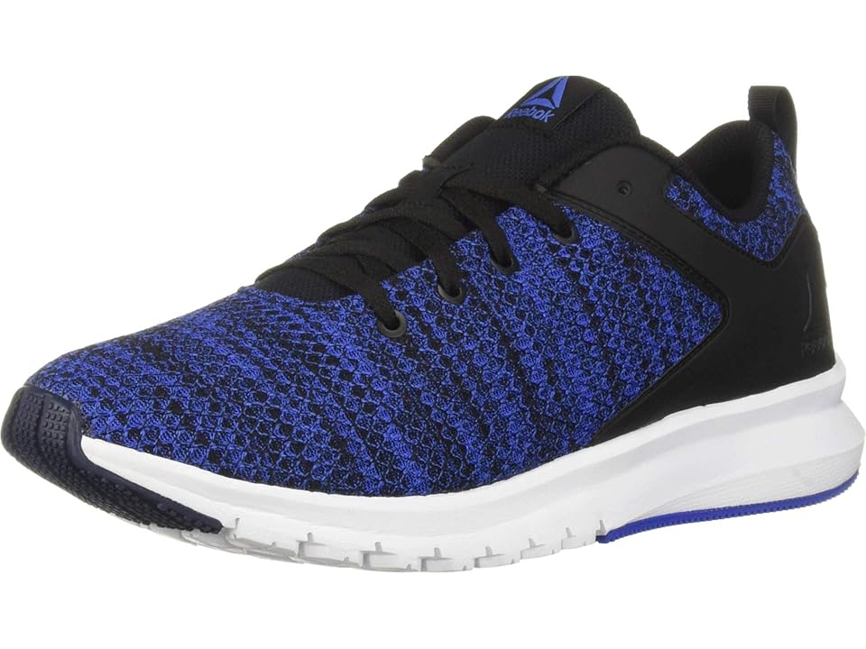 

Reebok Print Lux (Black/Crushed Cobalt/White) Men's Shoes, Blue