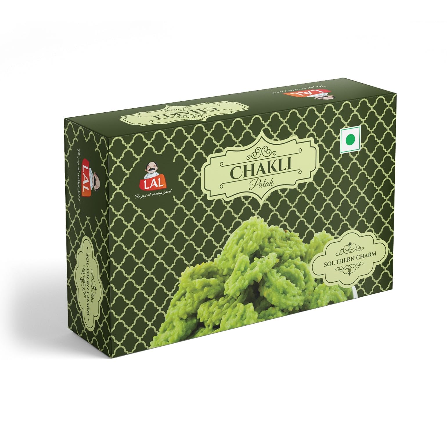 Lal Sweets Palak Chakli (250g) | Spinach flavoured snack | Murukku | Authentic Indian Tea Time Snack | No Artificial Flavours | Healthy, Crispy & Tasty Snack | Handcrafted Perfection (B0CFTSPDC1) Amazon Price History, Amazon Price Tracker