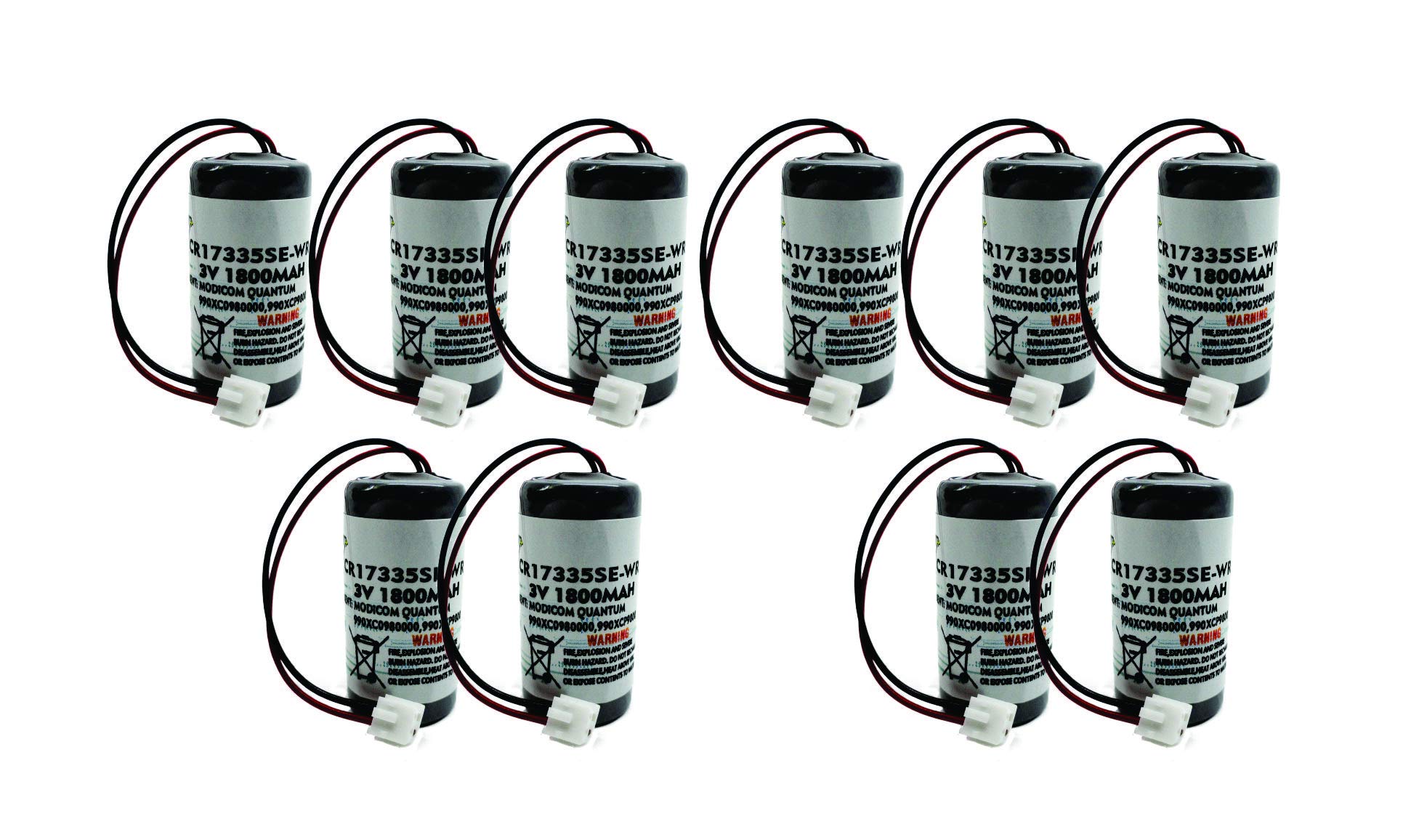 10pcs CR17335SE-WR Modicon Quantum Replacement Battery