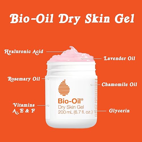 Miniatura 6 de Bio-Oil Gel para piel seca hidratante facial y corporal hidratación de rápida absorción con emolientes calmantes y vitamina B3 no comedogénico 67
